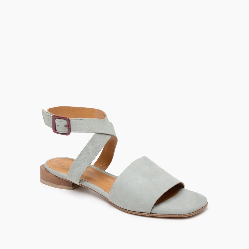 Coclico Grey Cooper Leather Women's Sandals